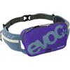 EVOC Marsupio EVOC HIP POUCH, marsupio (marsupio leggero con diversi scomparti, accessorio per bicicletta con AIR PAD SYSTEM, personalizzabile), Steel - Violet - Dark Olive
