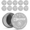 EEMB 10 PACK CR2032 Batteria 3V al litio Batteria a bottone a moneta 2032 Batteria DL2032 ECR2032 LM2032 per telecomandi orologi calcolatrici campanelli dispositivi medici schede madri di computer