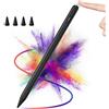 HOTLIFE Penna per iPad 2018-2025 con Sensibile All'inclinazione & Rifiuto del Palmo, Stylus Penna Compatibile con iPad 11 A16/10/9/8/7/6, i Pad Air M3/M2/5/4/3, iPad Pro M4 13/12,9/11, Mini 6/5 (Nero)