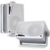 Pyle Set di Altoparlanti a 3 Vie Impermeabili da 8,89 Centimetri, Speaker da 200 Watt in Robusto ABS, Casse Audio per Uso Interno ed Esterno, Barca, Piscina, Patio