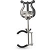 GEWA Porta spartiti da marcia Clarinetto - Nichelato - Piccola Lira - 1 Pulsante - Con morsetto laterale - Per tutti i clarinetti