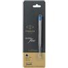 Parker Refill per penne a sfera Parker Refill BP Fine Medio Blu Nero Nuovo Quink Flow