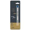 Parker Refill per penne a sfera Parker Refill BP Fine Medio Blu Nero Nuovo Quink Flow