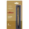 Parker Penna a sfera Parker Classic Gold GT Gold Trim, Blue Quink Refil, pennino fin...
