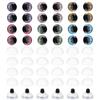 PATIKIL 35mm Occhi di Sicurezza Flash, 24 Pezzi Occhi per Bambole Realistici Colorati per Decorazione Accessori all'Uncinetto Bambole Artigianato, Colori Misti