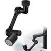 Swtgaah 1080 gradi - Adattatore universale in ottone per rubinetto da bagno e cucina, colore: nero