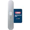 ABUS Azionamento per Finestre WINTECTO One - Maniglia Smart per Finestre, Porte Balcone e Terrazza - con Funzione di Allarme - Montaggio Semplice Senza Forare - Argento, Chiave Uguale (AL0125)