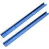 YWBL-WH 2 T-Track 800 mm, Binari a T in alluminio Mitra Track Jig Fixture Slot per la lavorazione del legno