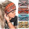 Kavya Fascia Capelli Donna, 4 Pezzi Elastico Bandana Elegante Accessori Sportiva Yoga Donna Boho Fasce Elastiche Multicolore