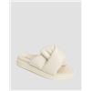 Inuikii Ciabatte Bianche Da Donna Inuikii Soft Crossed