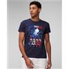 Vilebrequin T-shirt Blu Scuro Da Uomo Vilebrequin Thom