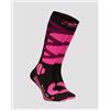 X-Socks Calzini Nero-rosa Da Sci Da Donna X-socks Ski Control 4.0
