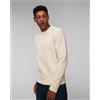 BOSS Maglione Crema In Lana Da Uomo Hugo Boss P-diego