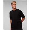 BOSS T-shirt Nera Con Viscosa Da Uomo Hugo Boss C Darimo