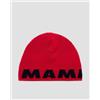 Mammut Berretto Reversibile Mammut Logo Beanie Rosso