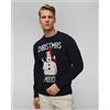 Mc2 Saint Barth Maglione Blu Scuro Di Lana Da Uomo Mc2 Saint Barth Heron