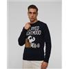 Mc2 Saint Barth Maglione Blu Scuro Di Lana Da Uomo Mc2 Saint Barth Heron