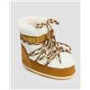 Moon Boot Scarpe Invernali In Pelle Da Donna Moon Boot Icon Low Shearling