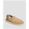 UGG Scarpe Beige In Pelle Da Bambino Ugg Goldenstar Clog