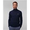 Polo Ralph Lauren Maglione Blu Scuro Con Lana Da Uomo Polo Ralph Lauren