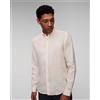 BOSS Camicia Beige Di Lino Da Uomo Hugo Boss S Liam
