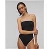 Seafolly Costume Intero Nero Da Donna Seafolly Dd Bandeau One Piece