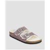 Birkenstock Ciabatte Viola In Pelliccia Da Donna Birkenstock Arizona Shearling Narrow