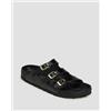 Birkenstock Ciabatte Nere Da Donna Birkenstock Florida D-buckle Exq Lena Hs Narrow