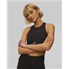 Adidas by Stella McCartney Top Nero Da Allenamento Da Donna Adidas By Stella Mccartney Truepurpose Crop