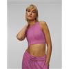 Adidas by Stella McCartney Top Rosa Da Donna Adidas By Stella Mccartney Truestrength Crop
