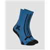 X-Socks Calzini Da Trail X-socks Trailrun Discover Crew Blu-nero