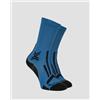 X-Socks Calzini Da Trail X-socks Trailrun Perform Crew Blu Scuro-nero