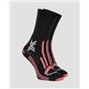 X-Socks Calzini Da Trail Da Donna X-socks Trailrun Perform Crew Rosa-nero