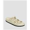Birkenstock Ciabatte Beige Da Donna Birkenstock Florida D-buckle Exq Lena Hs Narrow