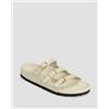 Birkenstock Ciabatte Beige Da Donna Birkenstock Florida D-buckle Exq Lena Hs Narrow