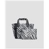 Vee Collective Borsa Da Donna Vee Collective Porter Tote Small Zebra