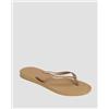Havaianas Infradito Da Donna Havaianas Slim Beige-oro