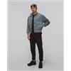CP Company Giacca Da Uomo C.p. Company Chrome-r Full Button Jacket Grigia