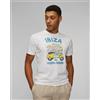 Mc2 Saint Barth T-shirt Bianca Con Stampa Da Uomo Mc2 Saint Barth