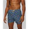 Mc2 Saint Barth Shorts Da Bagno Blu Scuro Da Uomo Mc2 Saint Barth Lighting Micro Fantasy