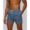 Mc2 Saint Barth Shorts Da Bagno Blu Scuro Da Uomo Mc2 Saint Barth Lighting Micro Fantasy