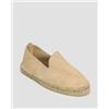 Manebi Espadrillas In Camoscio Da Uomo Manebi Hamptons Flat Espadrilles Beige