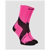 X-Socks Calzini Da Ciclismo X-socks Bike Expert Crew Rosa-nero
