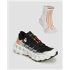 X-Bionic Scarpe Da Corsa Trail Unisex X-bionic Terraskin X00/c Nero-bianco + Calzini Tecnici