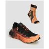 X-Bionic Scarpe Da Corsa Trail Unisex X-bionic Terraskin X01 Nero-arancione + Calzini Tecnici