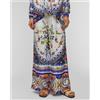 Camilla Pantaloni Di Seta Da Donna Camilla Tiles Darls