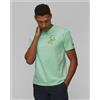 Mc2 Saint Barth T-shirt Verde Con Stampa Da Uomo Mc2 Saint Barth