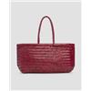 Dragon Diffusion Borsa Intrecciata In Pelle Dragon Diffusion Bamboo Triple Jump Big Bordeaux