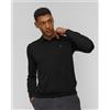 Polo Ralph Lauren Maglione Polo Nero In Lana Da Uomo Ralph Lauren