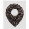 Kujten Sciarpa In Cashmere Da Donna Kujten Hachiko Snow Panther